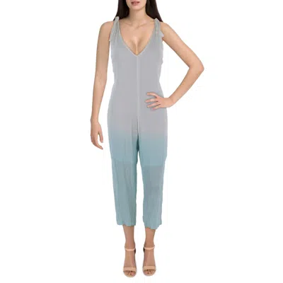 Natural Impressions Womens Rayon Jumpsuit In Multi