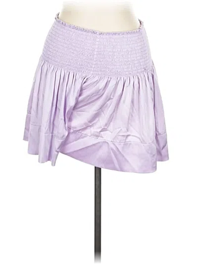 Pre-owned Natural Life 3/4 Sleeve Top Purple Strapless Neckline Tops