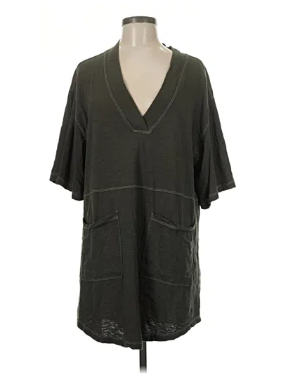 Pre-owned Natural Life 3/4 Sleeve T-shirt In Green