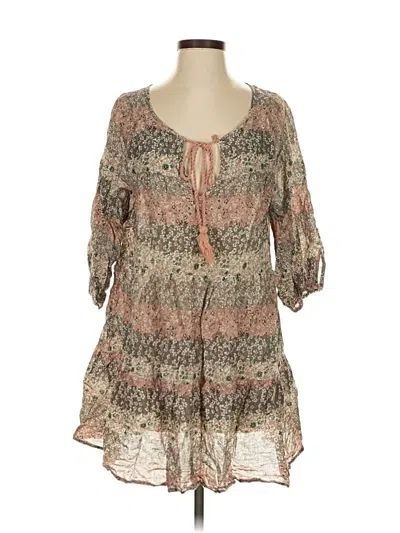 Pre-owned Natural Life Casual Dress In Brown