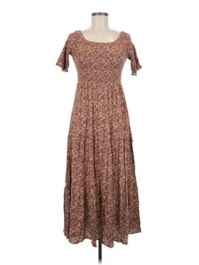 Pre-owned Natural Life Casual Dress In Brown