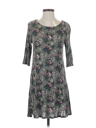 Pre-owned Natural Life Casual Dress In Gray