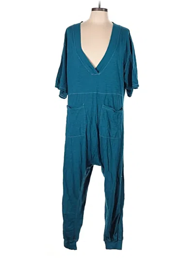 Pre-owned Natural Life Jumpsuit In Blue