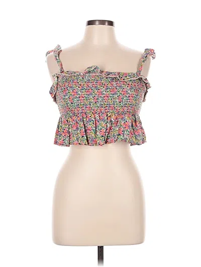 Pre-owned Natural Life Sleeveless Top Pink Strapless Neckline Tops