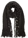 Natural Life Women's So Soft Scarf In Charcoal In Black