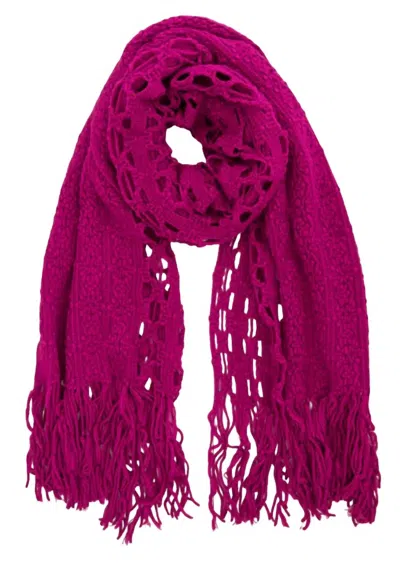 Natural Life Women's So Soft Scarf In Magenta In Pink