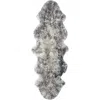 Natural New Zealand Genuine Sheepskin Rug In Gray