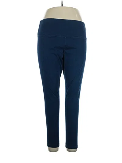 Pre-owned Natural Reflections Active Pants In Blue