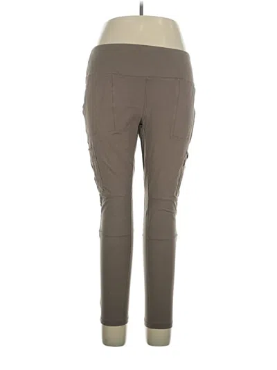 Pre-owned Natural Reflections Active Pants In Brown