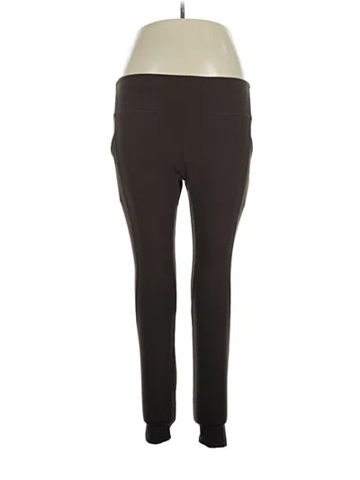 Pre-owned Natural Reflections Active Pants In Brown