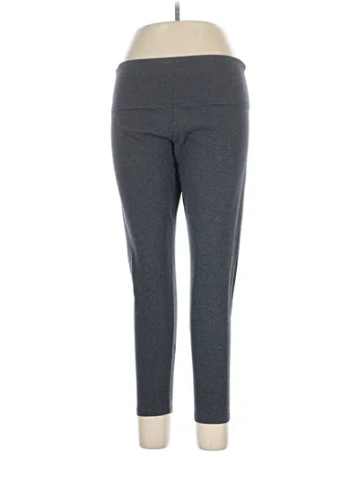 Pre-owned Natural Reflections Active Pants In Gray