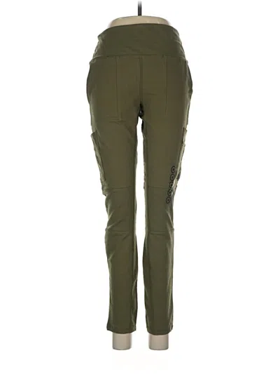 Pre-owned Natural Reflections Active Pants In Green