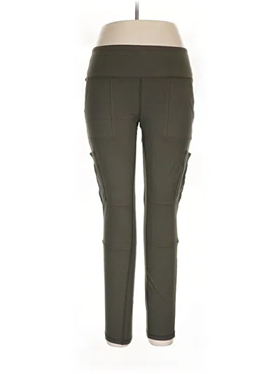 Pre-owned Natural Reflections Active Pants In Green