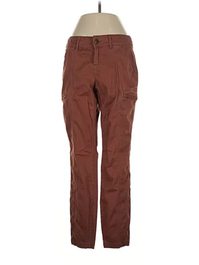 Pre-owned Natural Reflections Cargo Pants In Brown