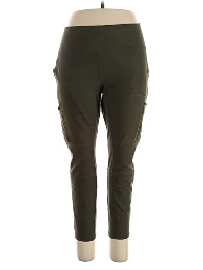 Pre-owned Natural Reflections Cargo Pants In Green
