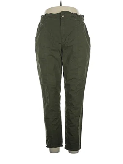 Pre-owned Natural Reflections Cargo Pants In Green