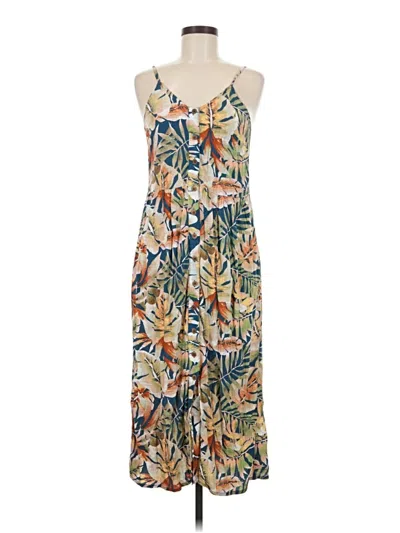 Pre-owned Natural Reflections Casual Dress In Blue