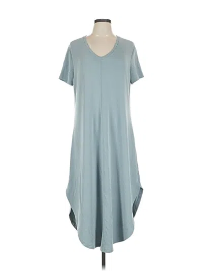 Pre-owned Natural Reflections Casual Dress In Gray