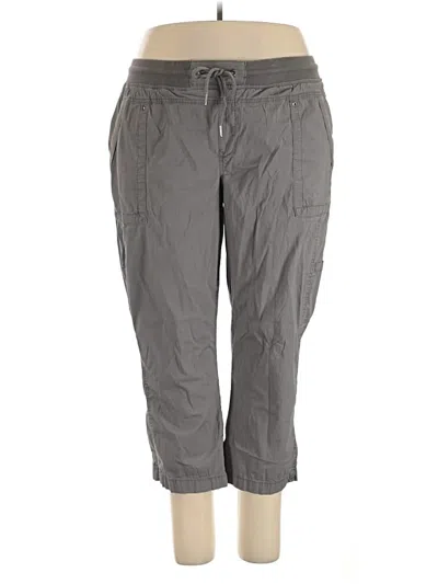 Pre-owned Natural Reflections Casual Pants In Gray