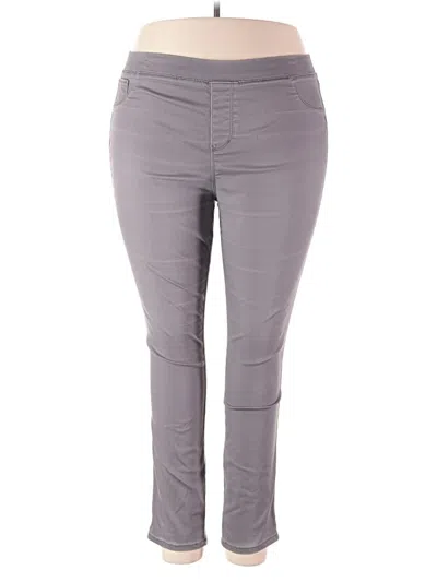 Pre-owned Natural Reflections Casual Pants In Gray