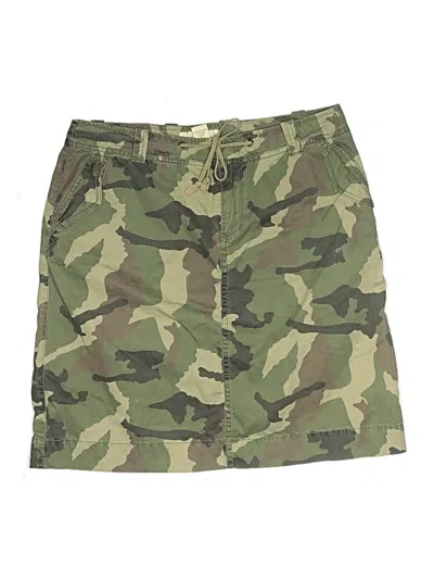 Pre-owned Natural Reflections Casual Skirt In Green