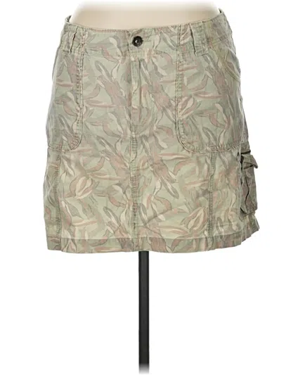 Pre-owned Natural Reflections Casual Skirt In Green