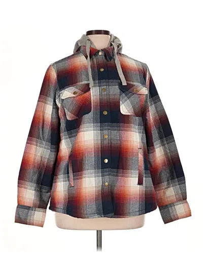 Natural Reflections Coat In Red