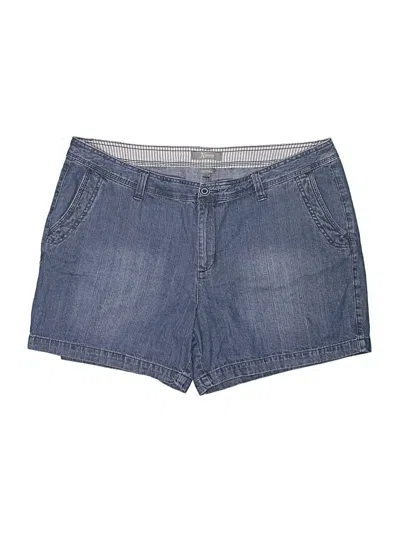 Pre-owned Natural Reflections Denim Shorts In Blue