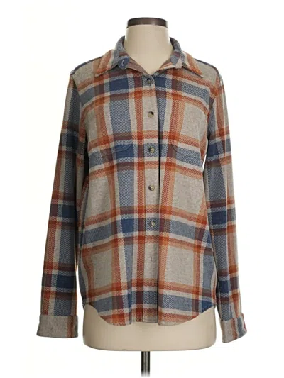 Pre-owned Natural Reflections Fleece Jacket In Brown