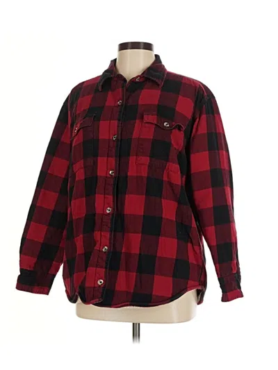 Pre-owned Natural Reflections Fleece Jacket In Red