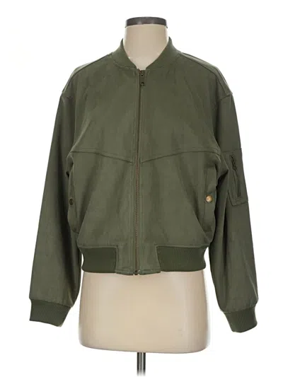 Pre-owned Natural Reflections Jacket In Green