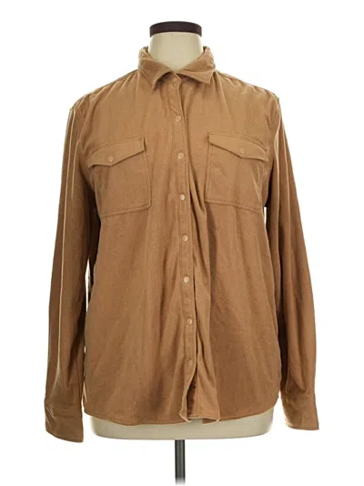 Pre-owned Natural Reflections Jacket In Tan