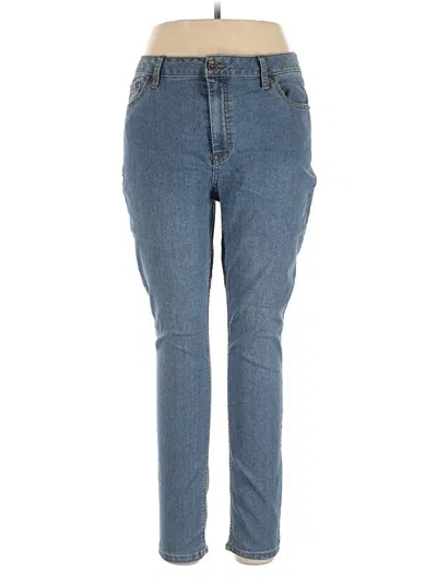Pre-owned Natural Reflections Jeans In Blue