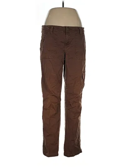 Pre-owned Natural Reflections Khaki Pant In Brown