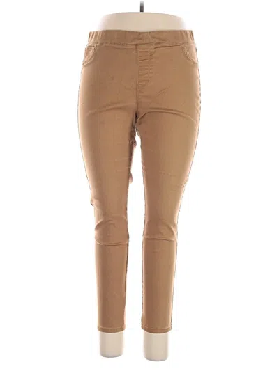 Pre-owned Natural Reflections Khaki Pant In Tan