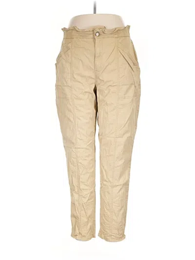 Pre-owned Natural Reflections Khaki Pant In Tan