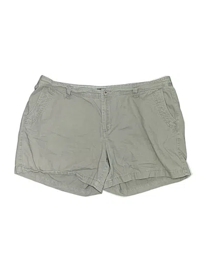 Pre-owned Natural Reflections Khaki Shorts In Gray