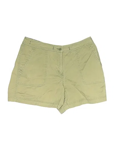 Pre-owned Natural Reflections Khaki Shorts In Green