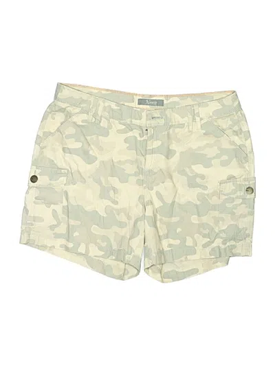 Pre-owned Natural Reflections Khaki Shorts In Green