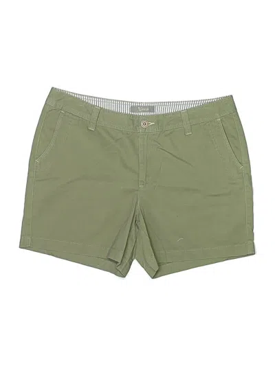 Pre-owned Natural Reflections Khaki Shorts In Green