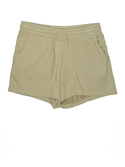 Pre-owned Natural Reflections Khaki Shorts In Green