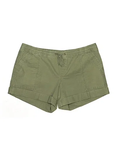 Pre-owned Natural Reflections Khaki Shorts In Green