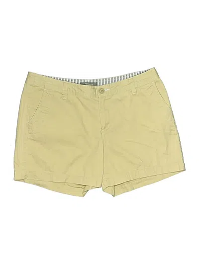 Pre-owned Natural Reflections Khaki Shorts In Yellow