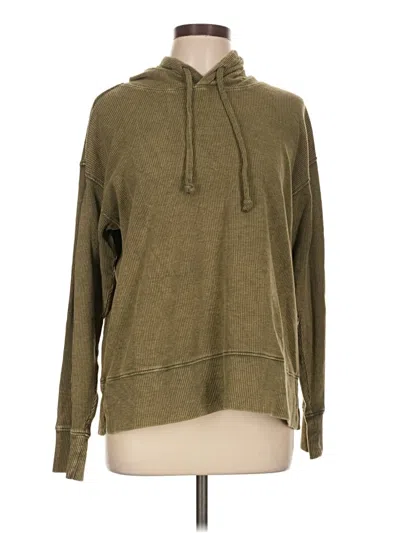 Pre-owned Natural Reflections Pullover Hoodie In Green