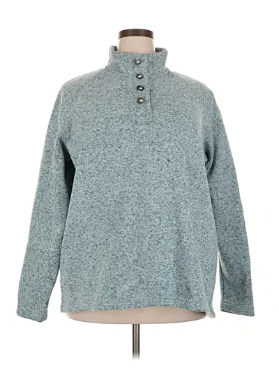 Pre-owned Natural Reflections Pullover Sweater In Blue