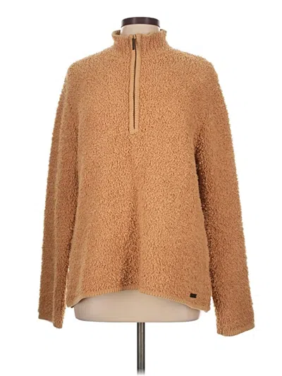 Pre-owned Natural Reflections Pullover Sweater In Brown