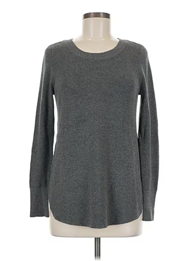 Pre-owned Natural Reflections Pullover Sweater In Gray