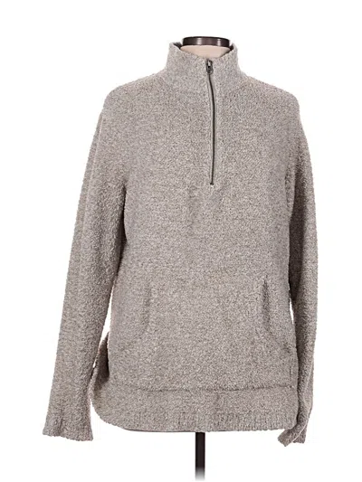 Pre-owned Natural Reflections Pullover Sweater In Gray