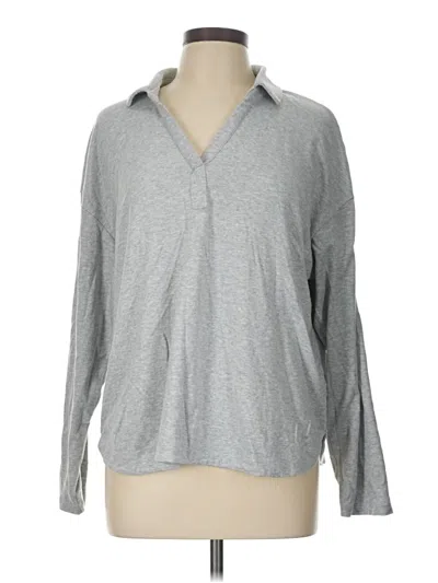 Pre-owned Natural Reflections Pullover Sweater In Gray
