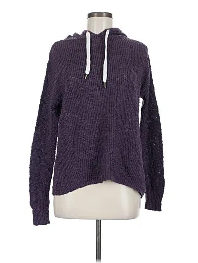 Pre-owned Natural Reflections Pullover Sweater In Purple
